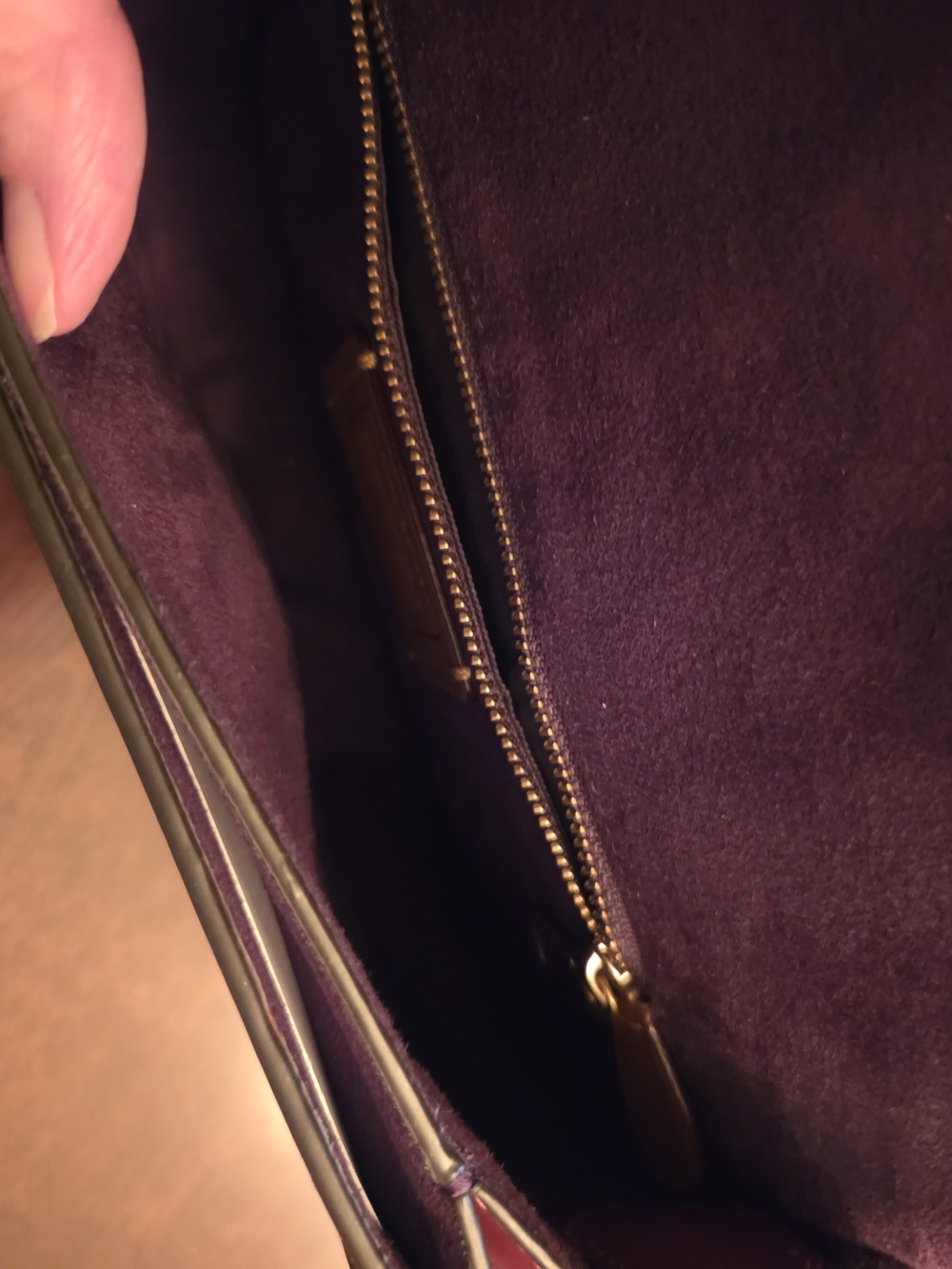 Coach Beat Saddle Bag in the Red Sand - Picture 6 of 6